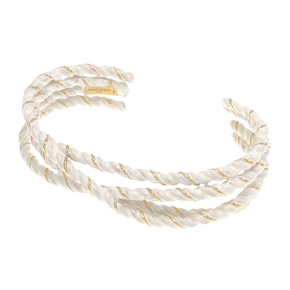 MaisonMargiela Race Rope Bangle Bracelet Brass Ladies [Used]