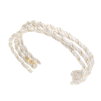 MaisonMargiela Race Rope Bangle Bracelet Brass Ladies [Used]