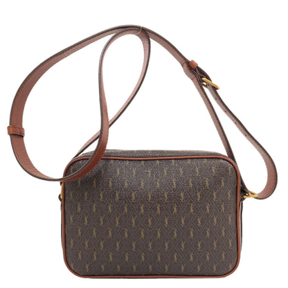 SAINT LAURENT logo Shoulder Bag PVC Ladies [Used]