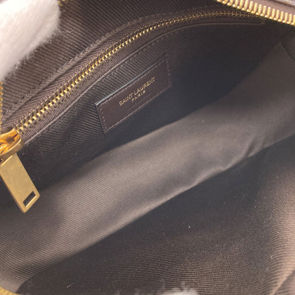 SAINT LAURENT logo Shoulder Bag PVC Ladies [Used]
