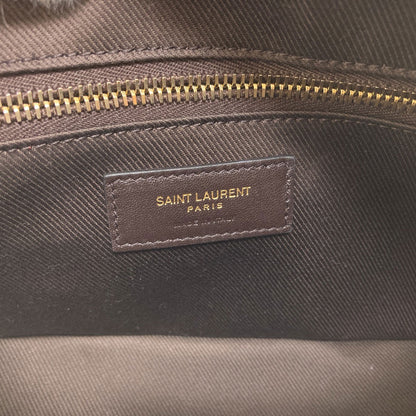 SAINT LAURENT logo Shoulder Bag PVC Ladies [Used]