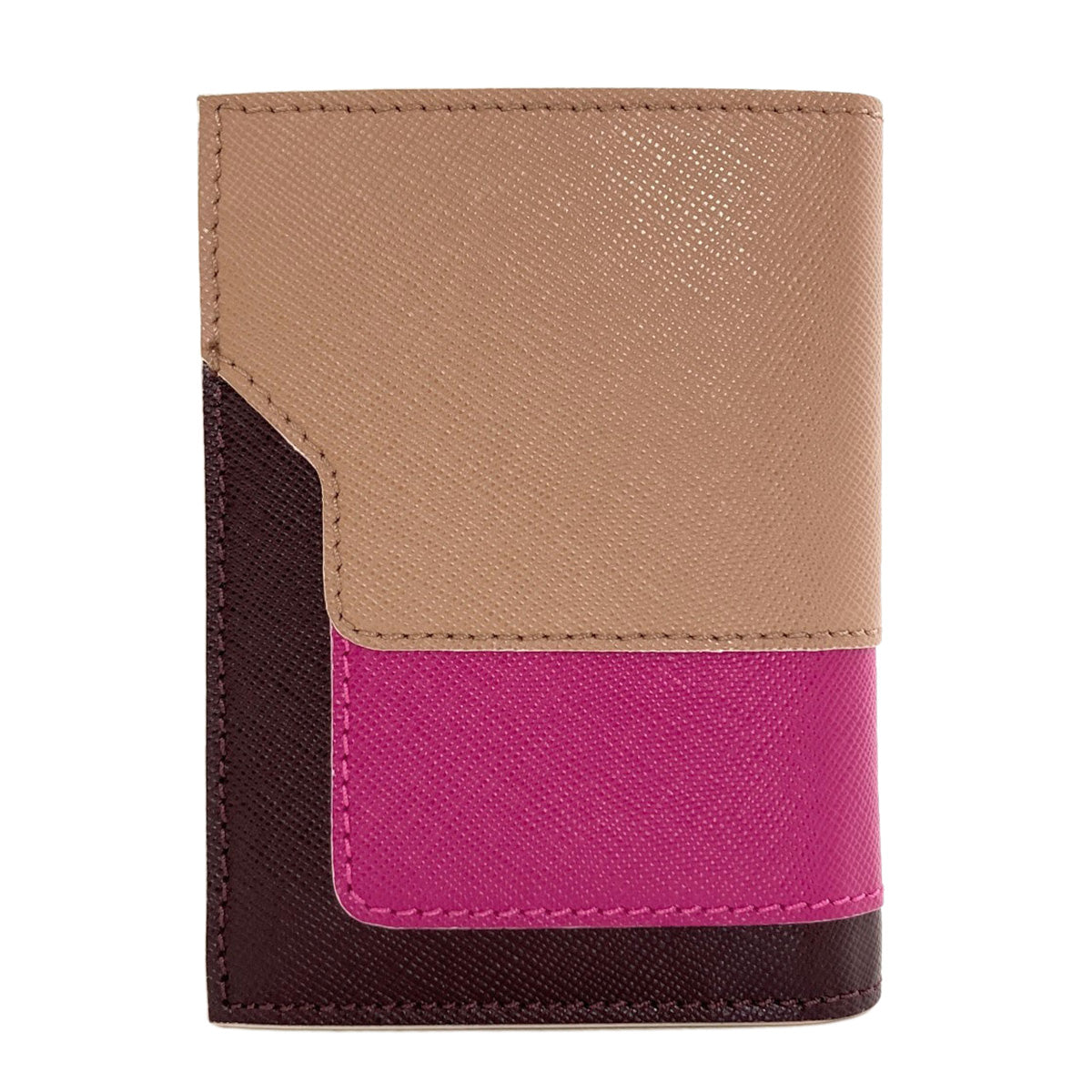 MARNI logo Bifold Wallet with Coin Pocket PVC Ladies [Used]