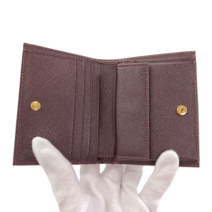 MARNI logo Bifold Wallet with Coin Pocket PVC Ladies [Used]