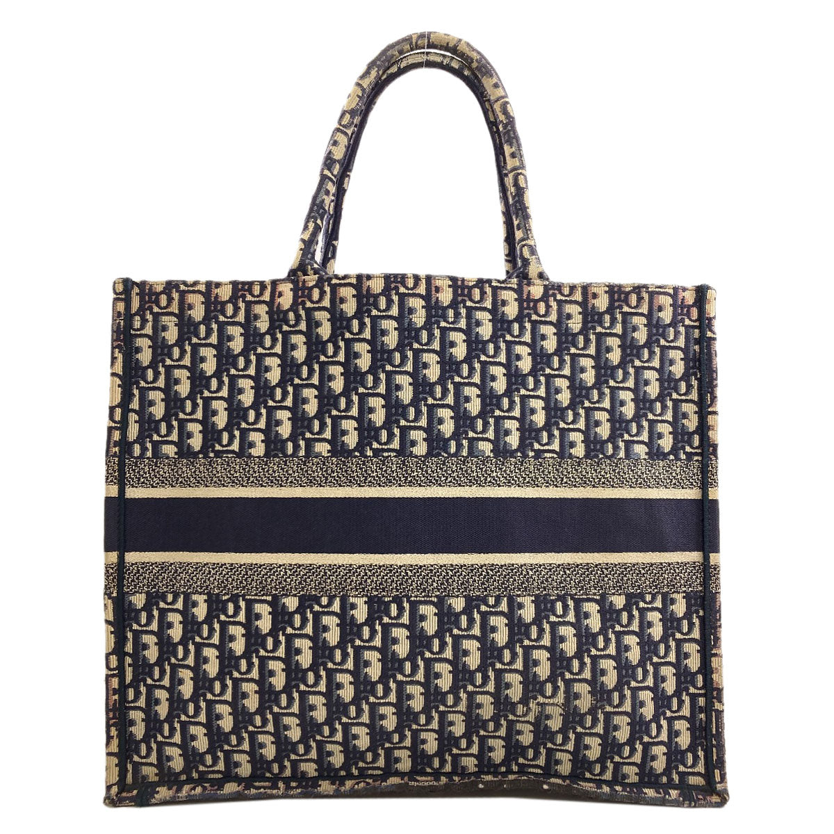 CHRISTIAN DIOR Book tote Tote Bag Canvas Ladies [Used]