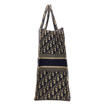 CHRISTIAN DIOR Book tote Tote Bag Canvas Ladies [Used]