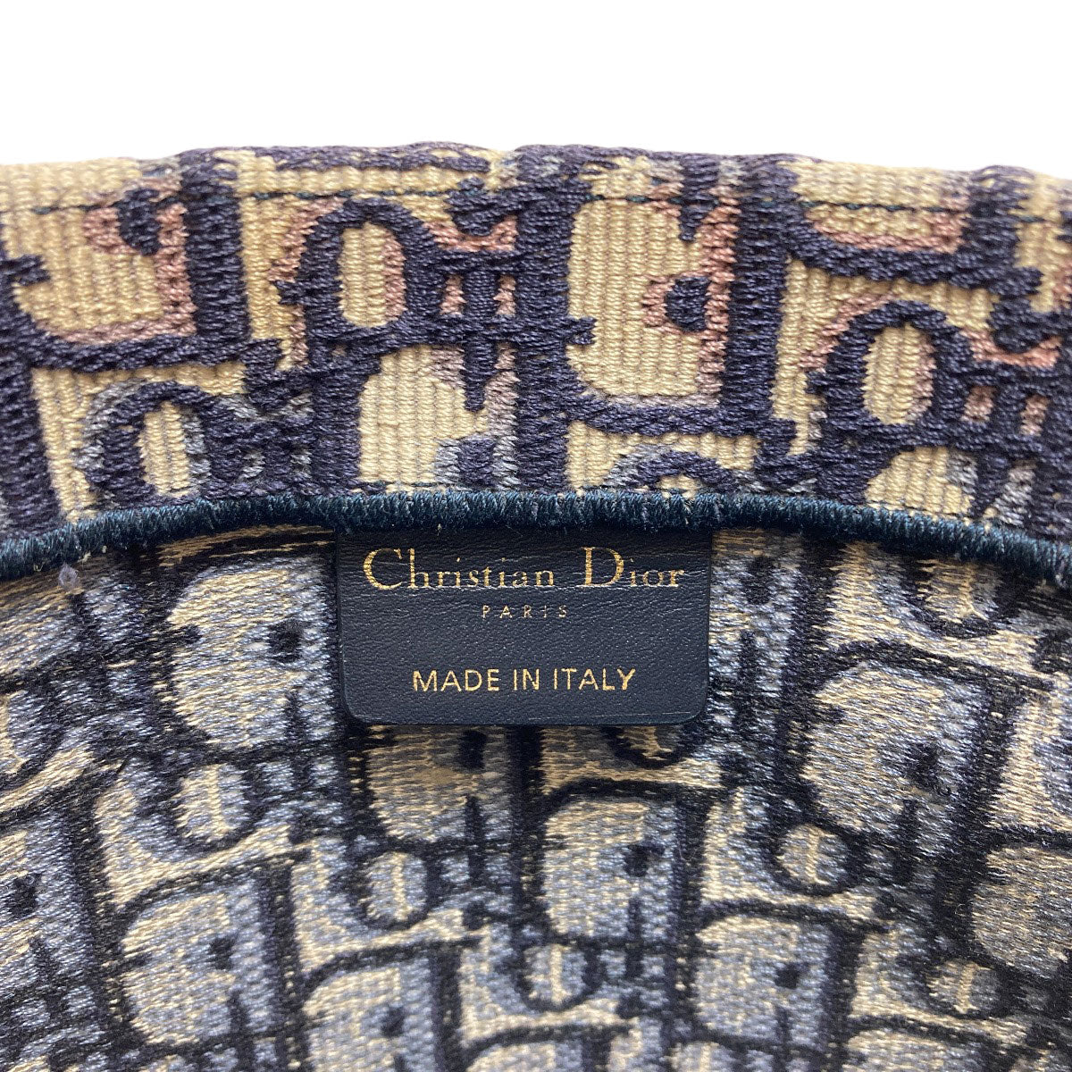 CHRISTIAN DIOR Book tote Tote Bag Canvas Ladies [Used]