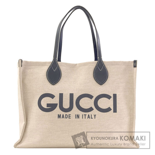 GUCCI 772176 logo Tote Bag Canvas Ladies [Used]