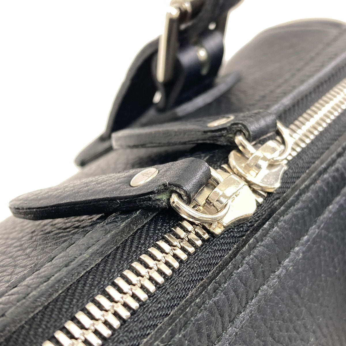 BURBERRY logo Handbag Leather Ladies [Used]