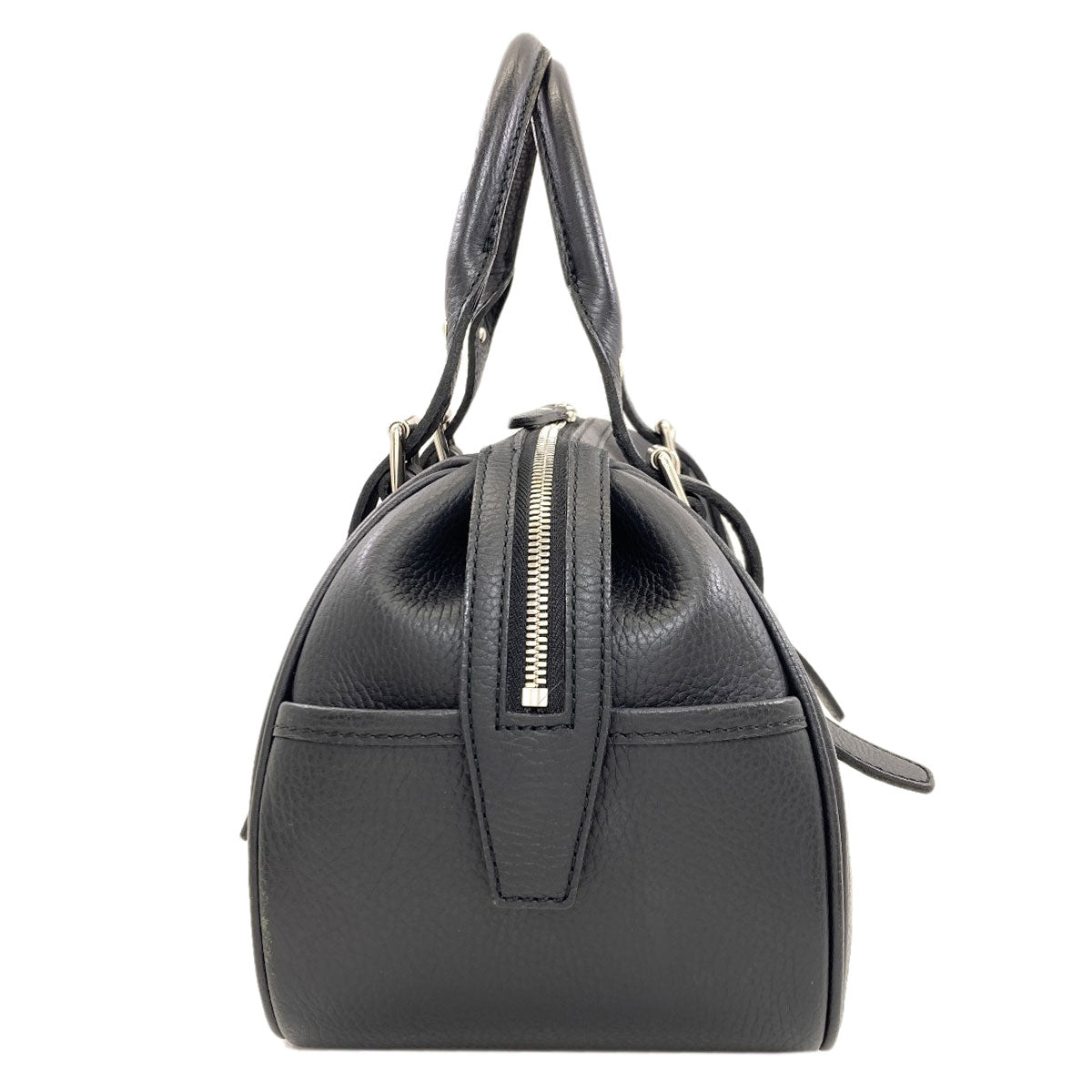 BURBERRY logo Handbag Leather Ladies [Used]