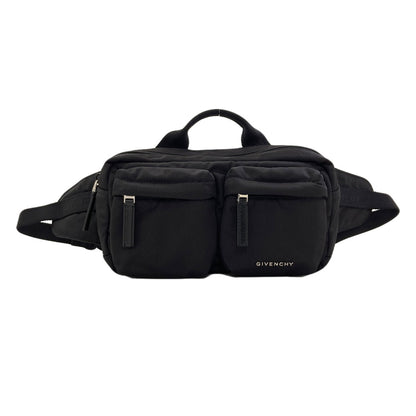 GIVENCHY logo body bag Nylon Ladies [Used]