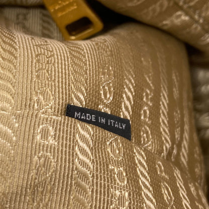 PRADA logo Tote Bag Canvas Ladies [Used]