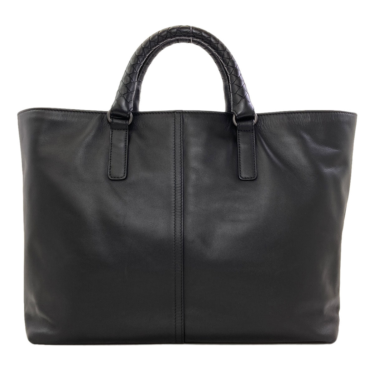 BOTTEGA VENETA Simple design Handbag Leather Ladies [Used]