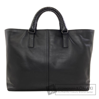 BOTTEGA VENETA Simple design Handbag Leather Ladies [Used]