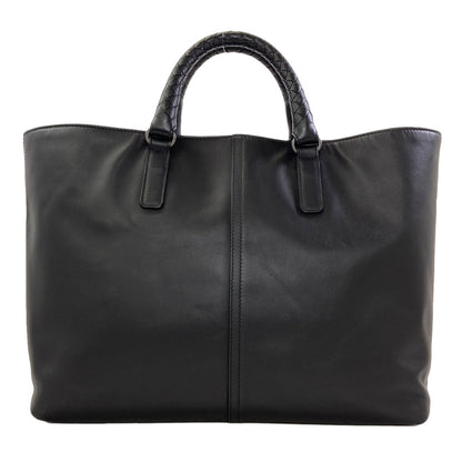 BOTTEGA VENETA Simple design Handbag Leather Ladies [Used]