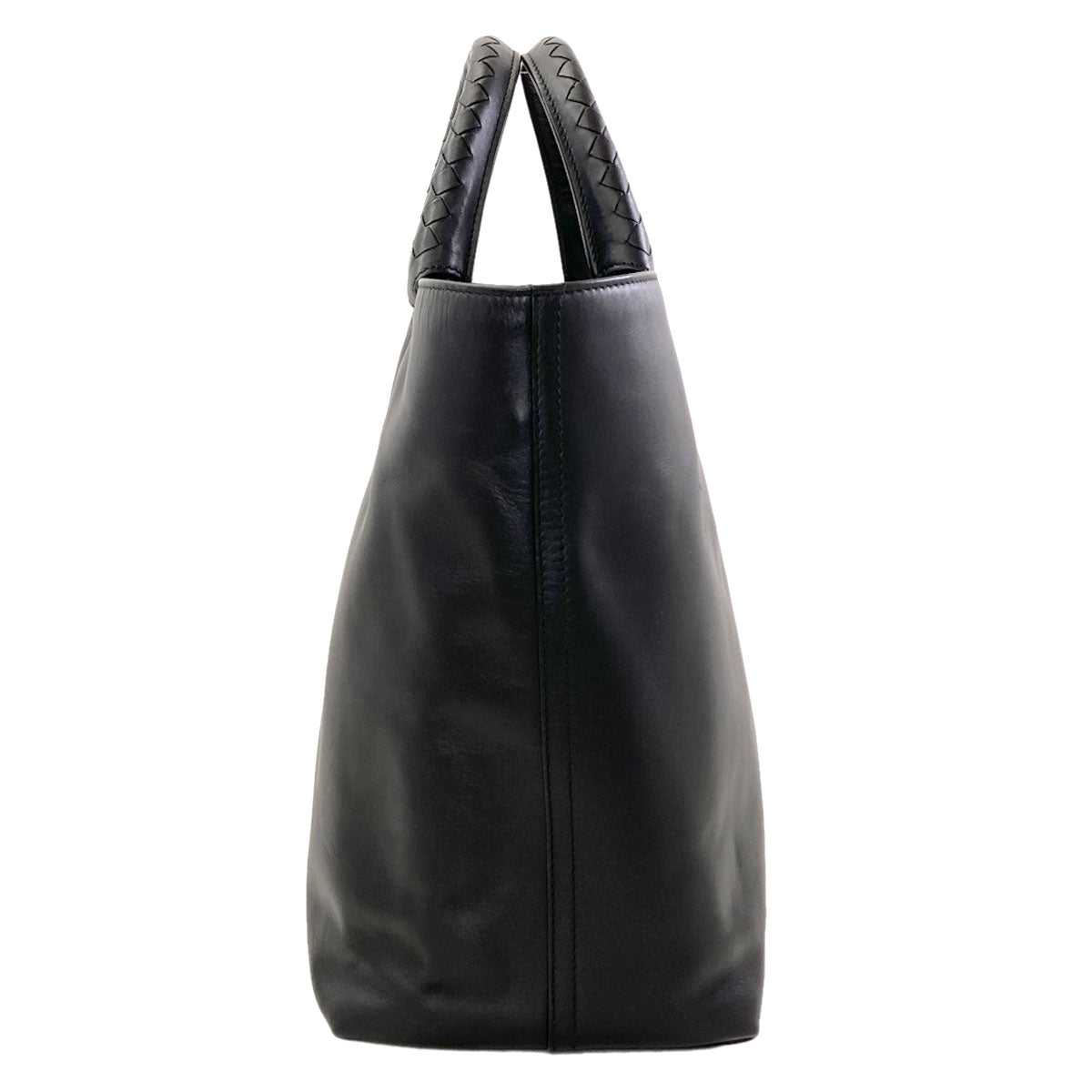 BOTTEGA VENETA Simple design Handbag Leather Ladies [Used]
