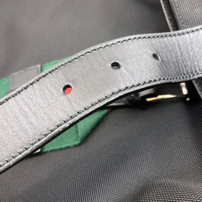 GUCCI 337075 Sherry line Backpack Â· Daypack Canvas LeatherLadies [Used]