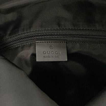 GUCCI 337075 Sherry line Backpack Â· Daypack Canvas LeatherLadies [Used]