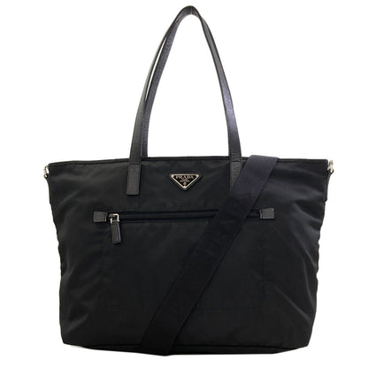 PRADA Logo Hardware 2WAY Tote Bag Nylon Ladies [Used]