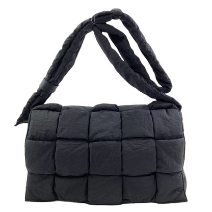 BOTTEGA VENETA Padded cassette Shoulder Bag Nylon Ladies [Used]