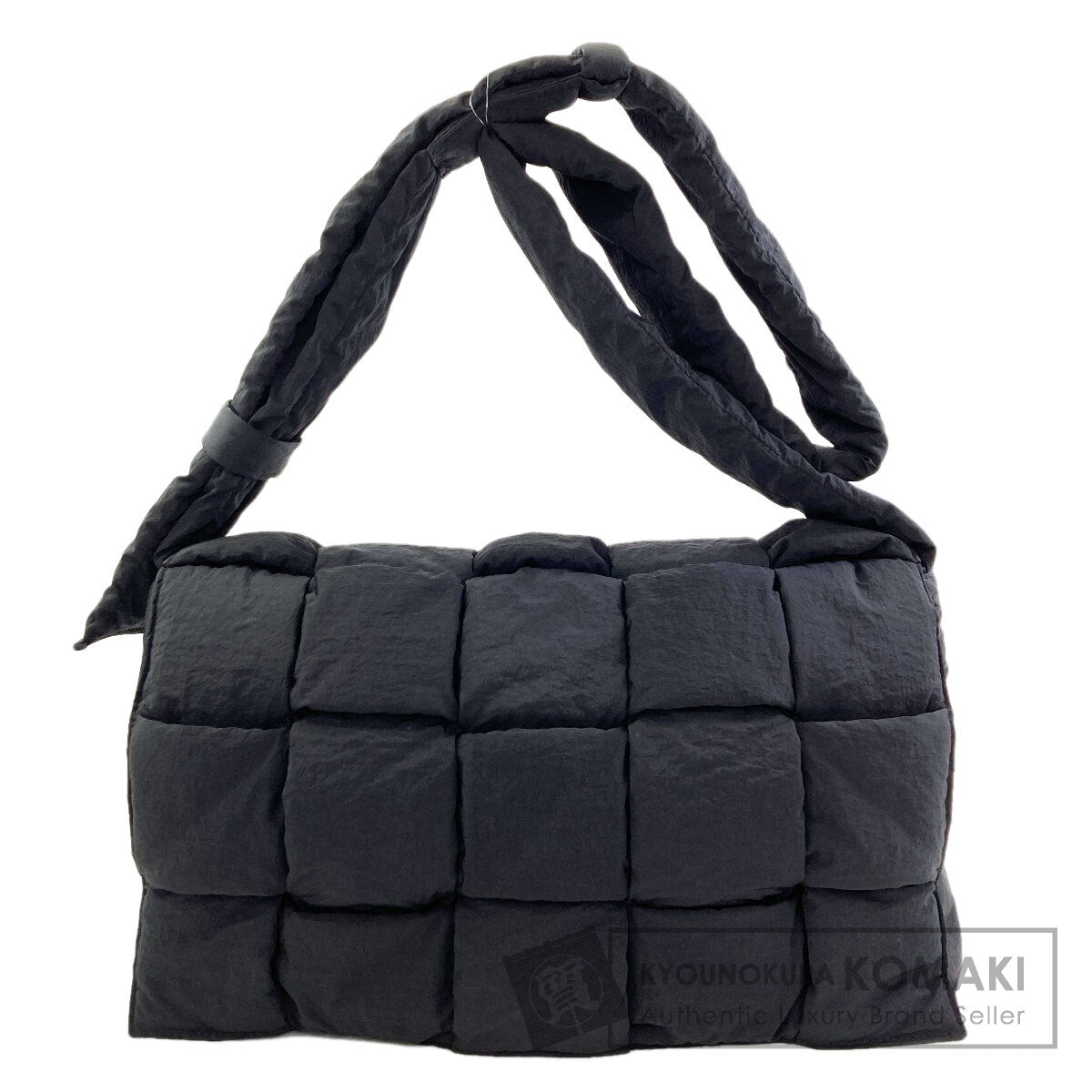 BOTTEGA VENETA Padded cassette Shoulder Bag Nylon Ladies [Used]