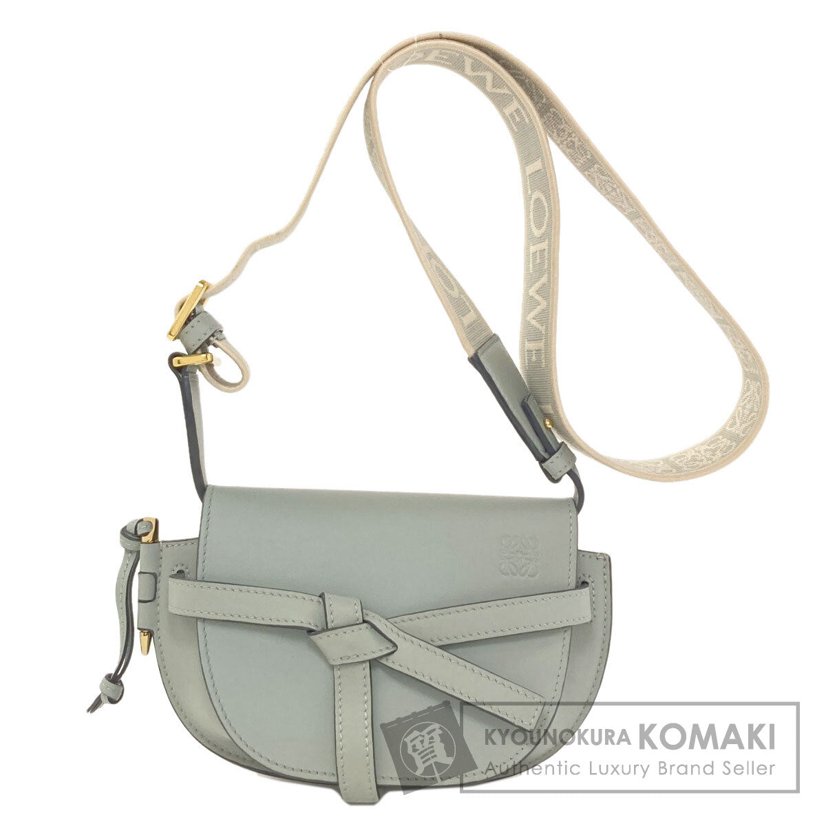 LOEWE gate bag mini Shoulder Bag Calf Ladies [Used]