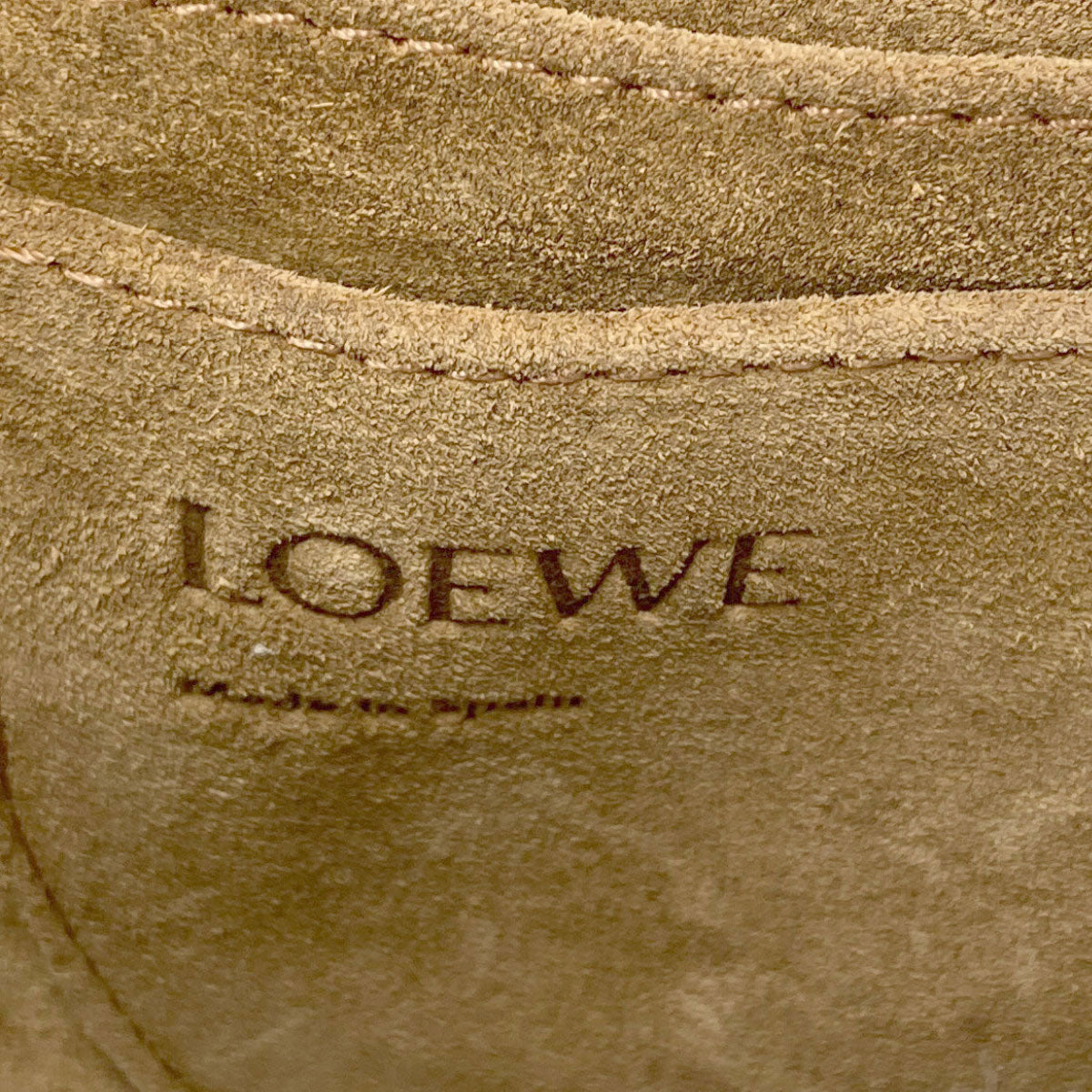 LOEWE gate bag mini Shoulder Bag Calf Ladies [Used]