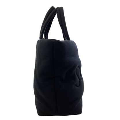 SAINT LAURENT logo Tote Bag Cotton Ladies [Used]