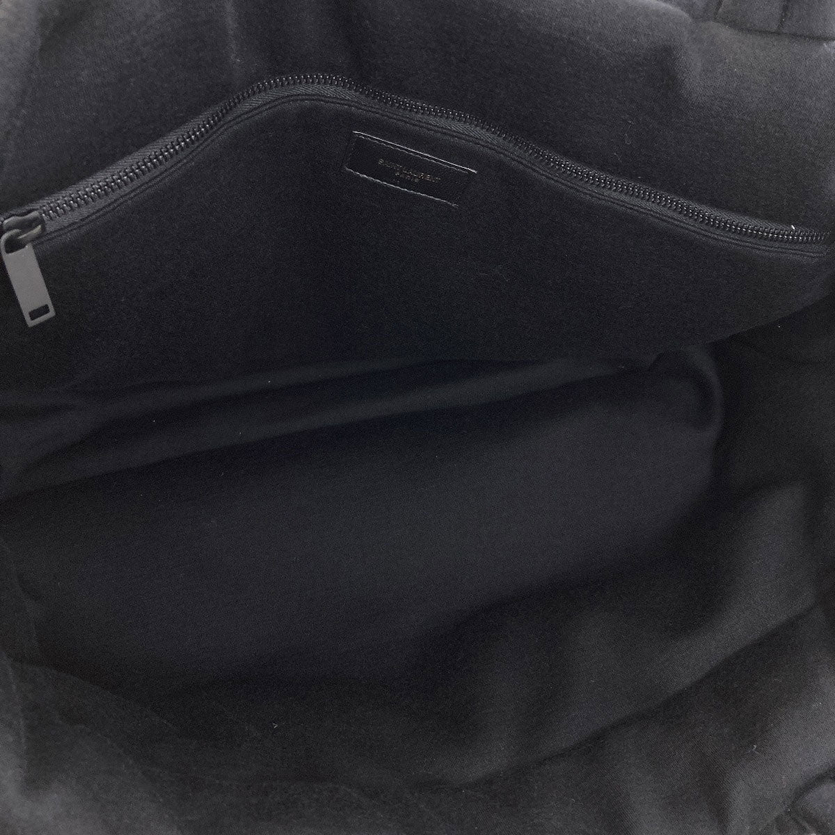 SAINT LAURENT logo Tote Bag Cotton Ladies [Used]