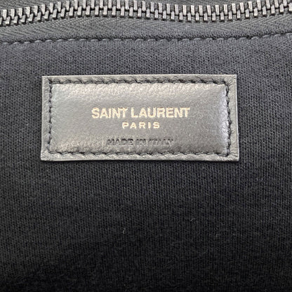 SAINT LAURENT logo Tote Bag Cotton Ladies [Used]