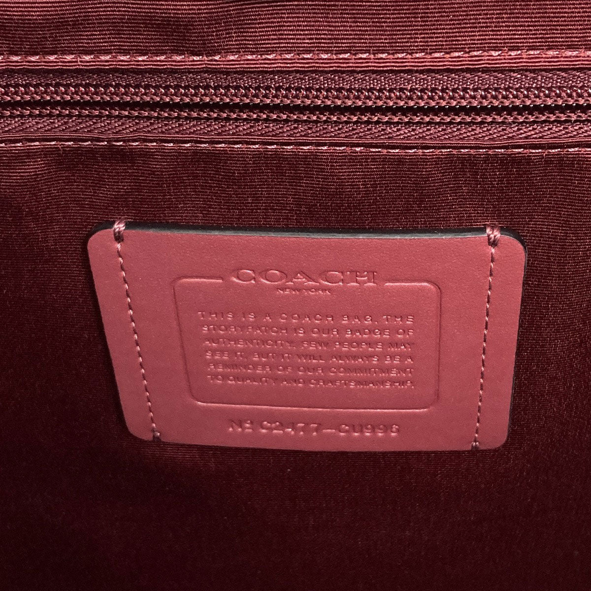 COACH CU996 Large Smith Tote Bag Leather Ladies [Used]
