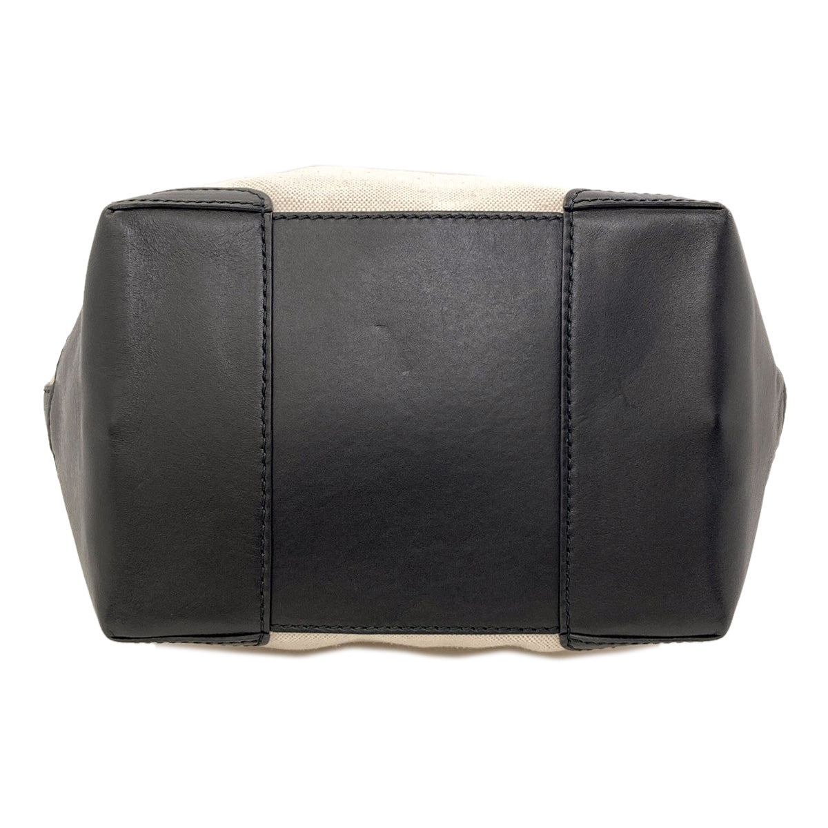 BALENCIAGA 409000 Navy bucket Shoulder Bag Canvas LeatherLadies [Used]