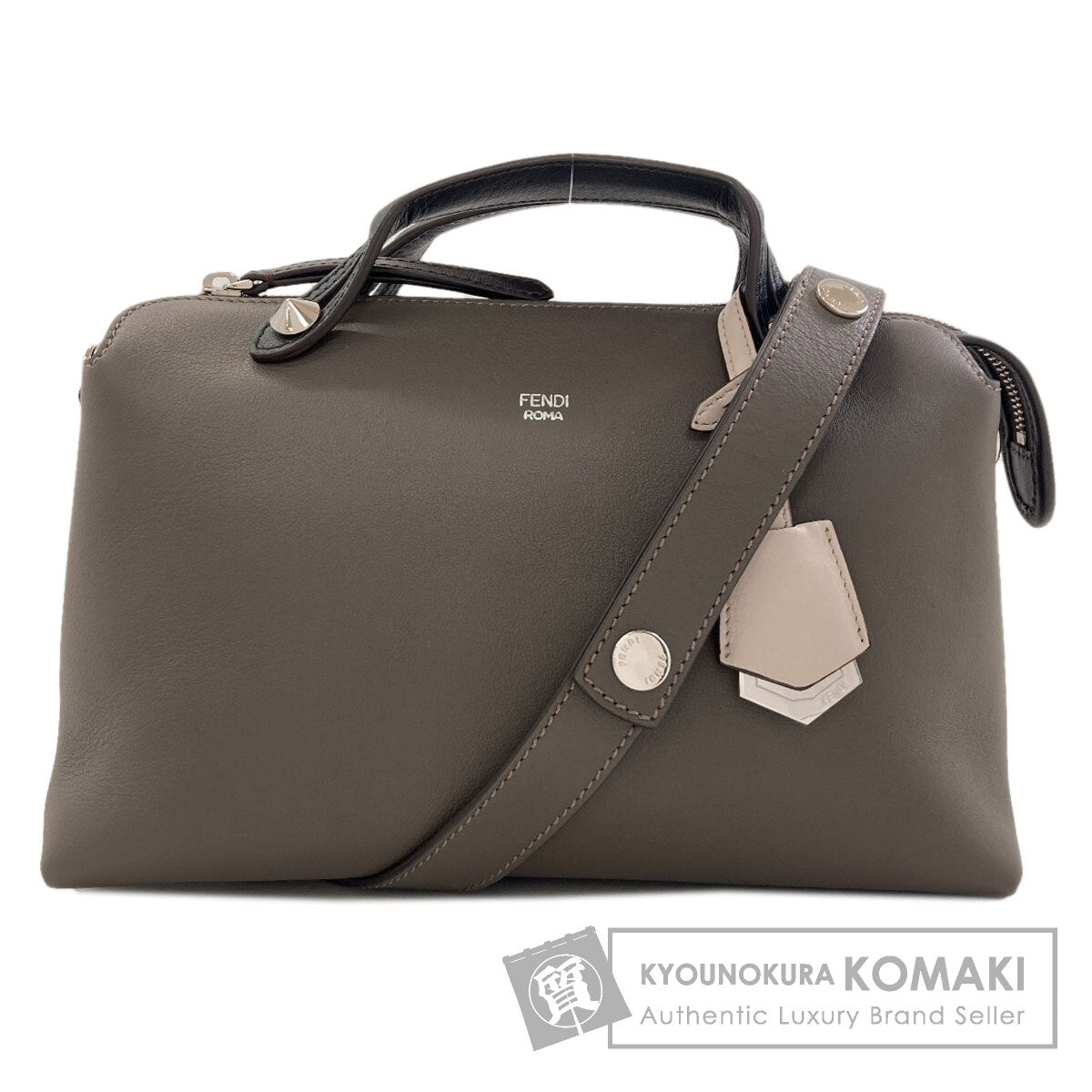 FENDI BY THE WAY Medium 2WAY Handbag Leather Ladies [Used]