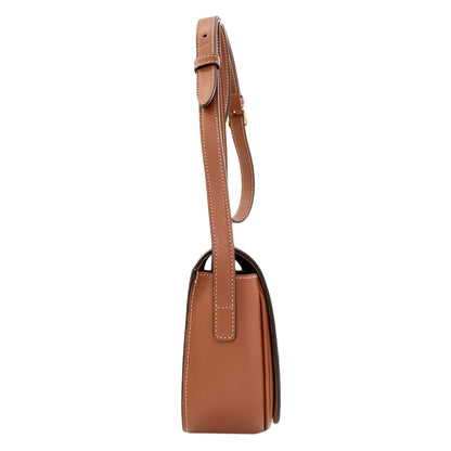 CELINE Triomphe Shoulder Bag Calf Ladies [Used]