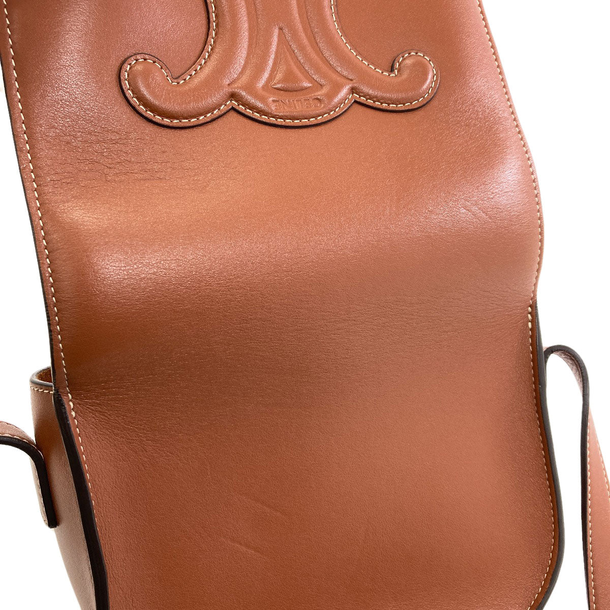 CELINE Triomphe Shoulder Bag Calf Ladies [Used]