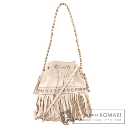 J&M Davidson fringe carnival Handbag Leather Ladies [Used]