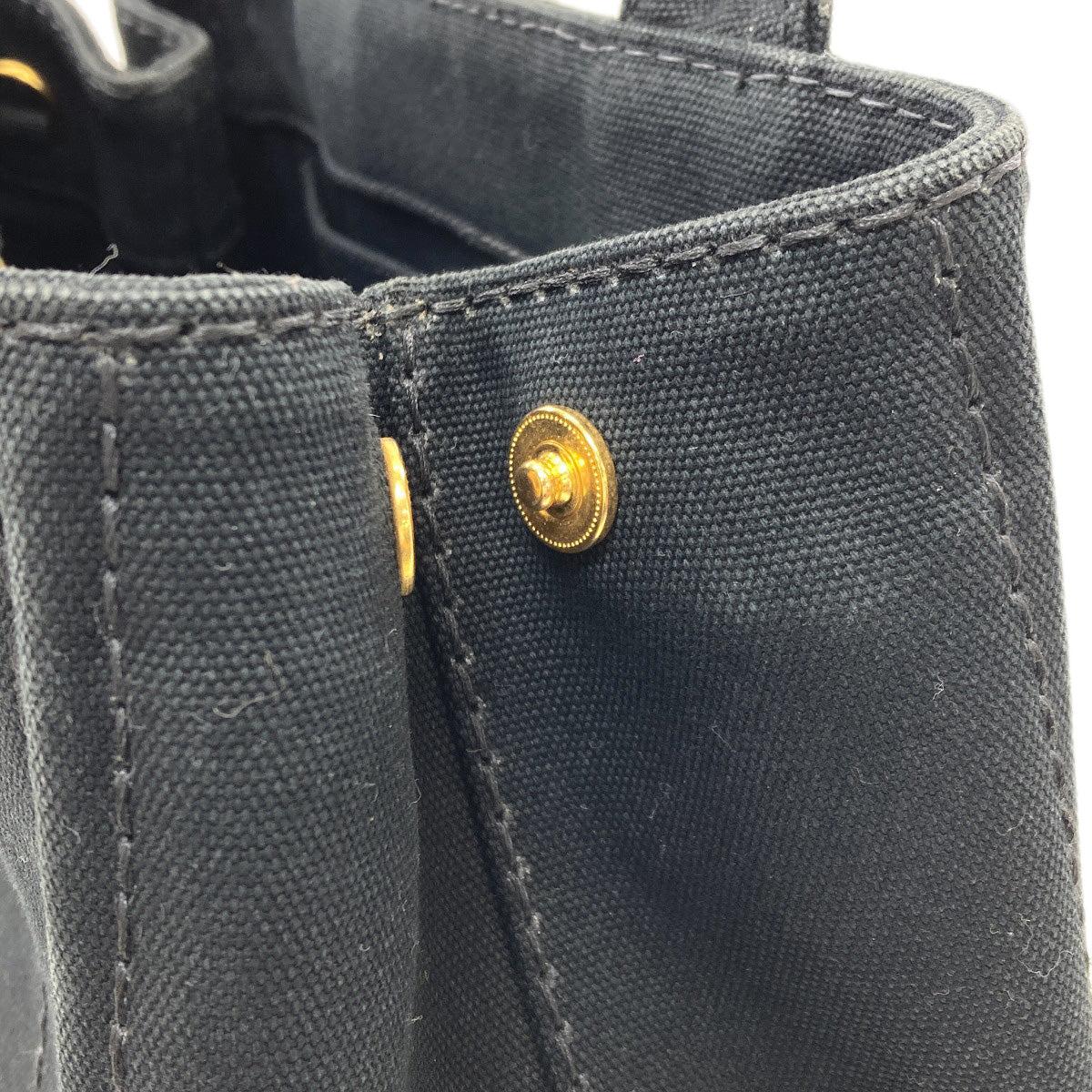 PRADA Canapa mini 2 WAY Handbag Canvas Ladies [Used]