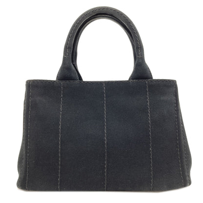 PRADA Canapa mini 2 WAY Handbag Canvas Ladies [Used]