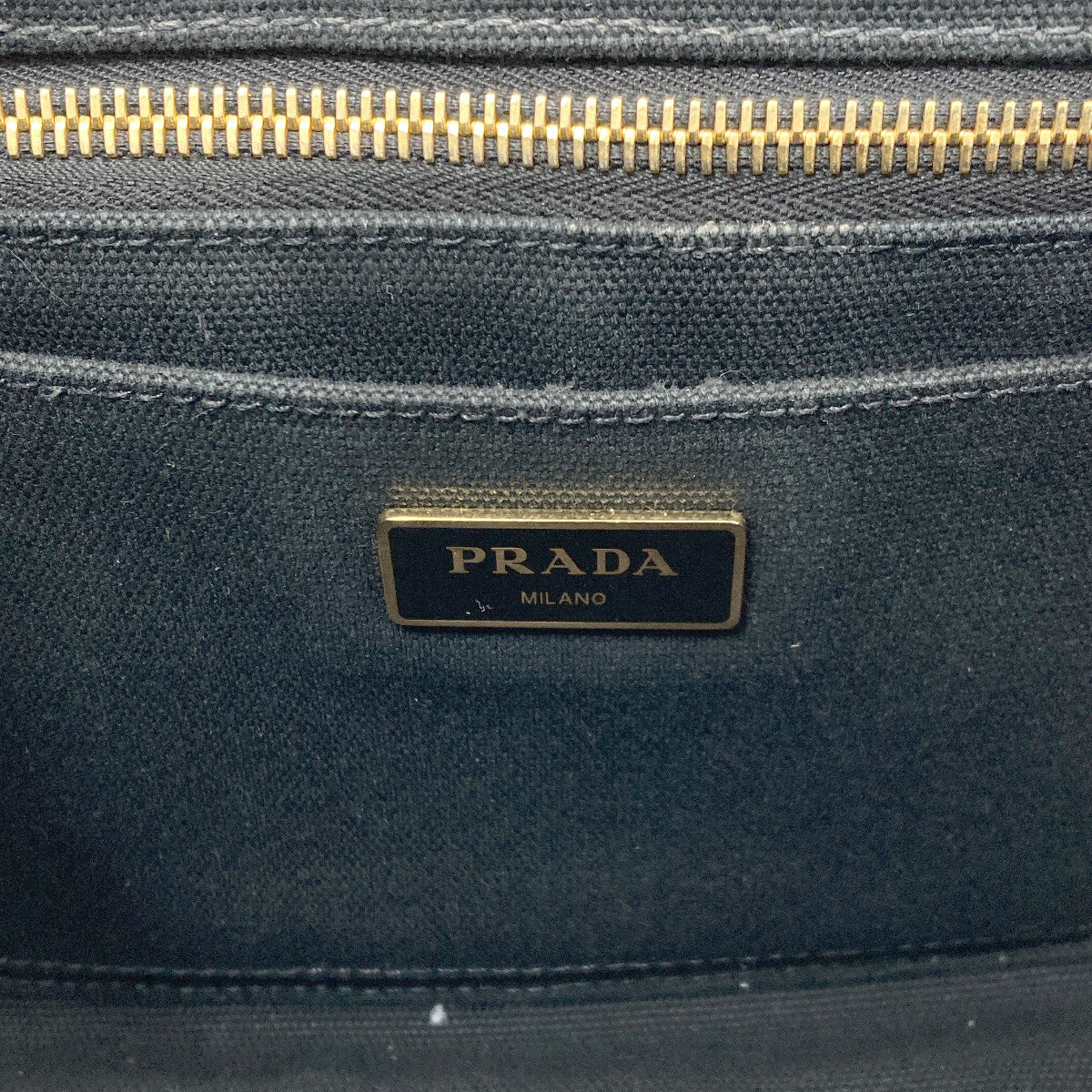 PRADA Canapa mini 2 WAY Handbag Canvas Ladies [Used]