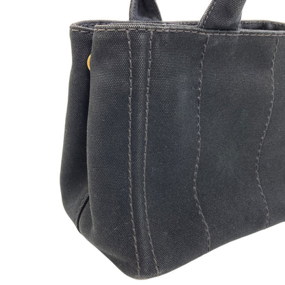 PRADA Canapa mini 2 WAY Handbag Canvas Ladies [Used]