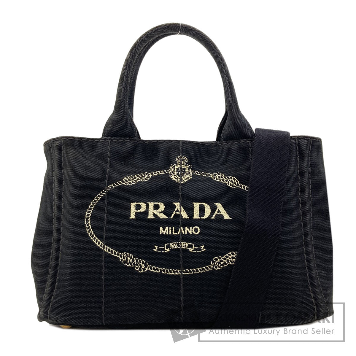 PRADA Canapa mini 2 WAY Handbag Canvas Ladies [Used]