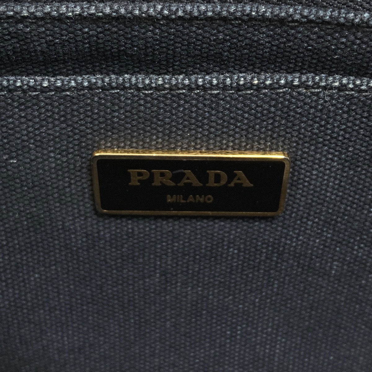 PRADA Canapa mini 2 WAY Handbag Canvas Ladies [Used]