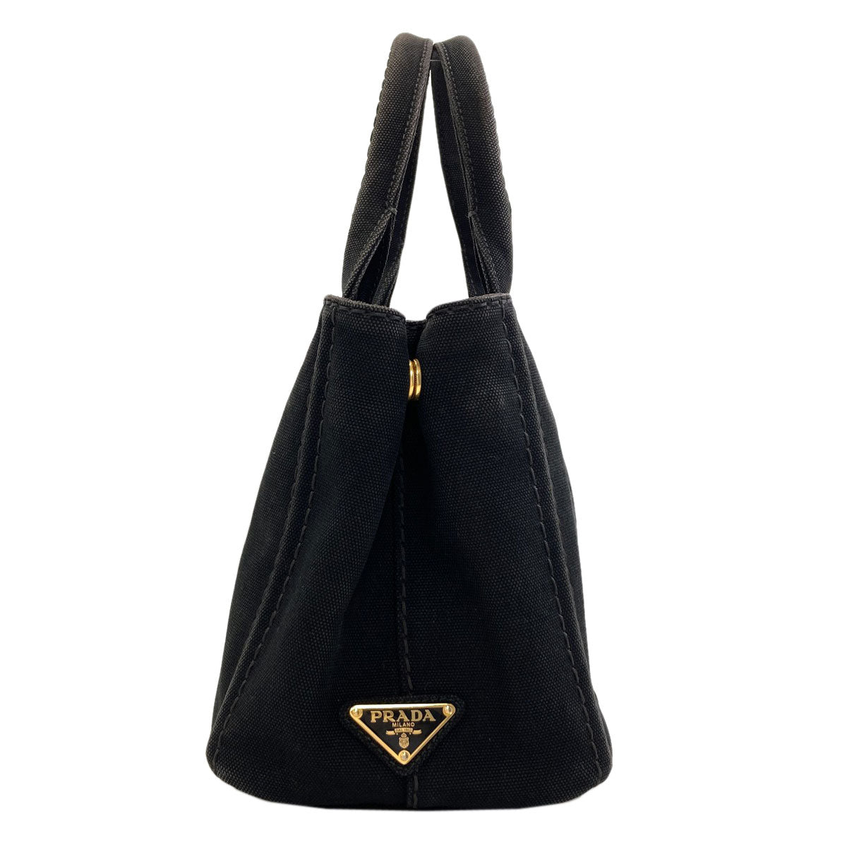 PRADA Canapa mini 2 WAY Handbag Canvas Ladies [Used]