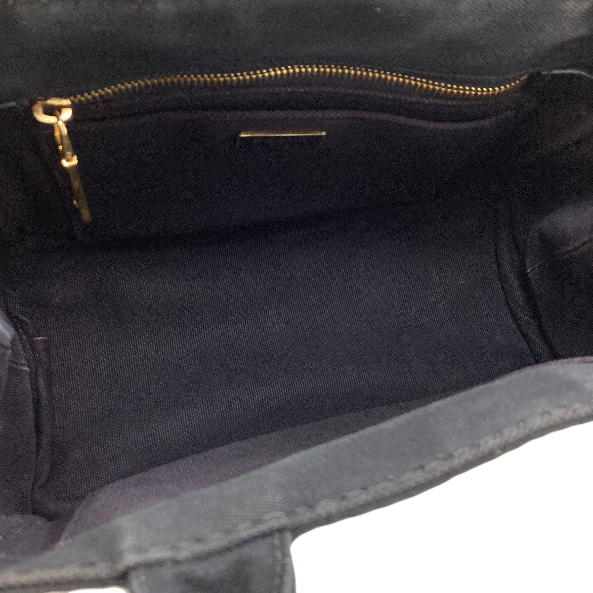 PRADA Canapa mini 2 WAY Handbag Canvas Ladies [Used]