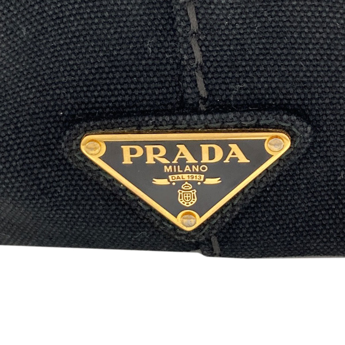 PRADA Canapa mini 2 WAY Handbag Canvas Ladies [Used]