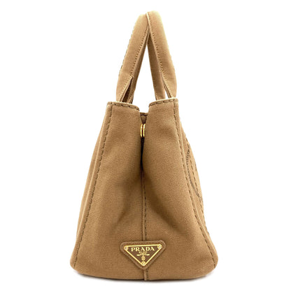 PRADA 1BG439 Canapa mini 2 WAY Handbag Canvas Ladies [Used]