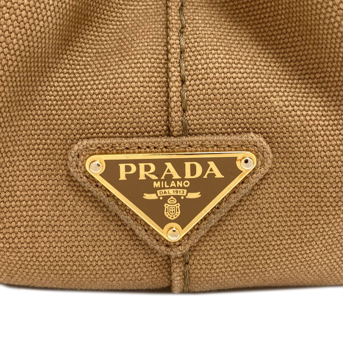 PRADA 1BG439 Canapa mini 2 WAY Handbag Canvas Ladies [Used]