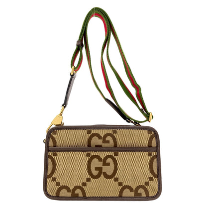 GUCCI 696075 Jumbo GG mini bag Shoulder Bag Canvas Ladies [Used]