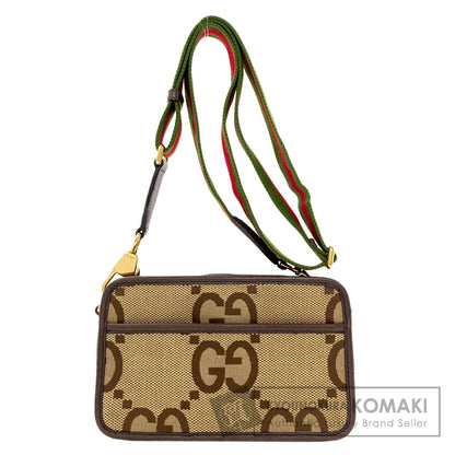 GUCCI 696075 Jumbo GG mini bag Shoulder Bag Canvas Ladies [Used]