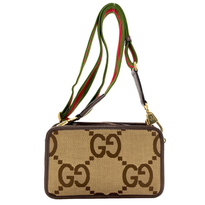GUCCI 696075 Jumbo GG mini bag Shoulder Bag Canvas Ladies [Used]