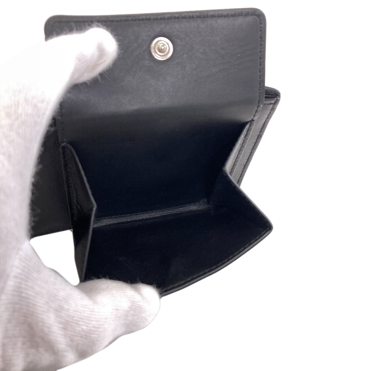LOEWE puzzle bifold coin wallet Bifold Wallet with Coin Pocket Leather mens [Used]